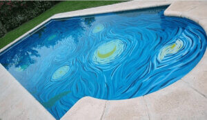 Vincent van Gogh’s Starry Night Swimming Pool